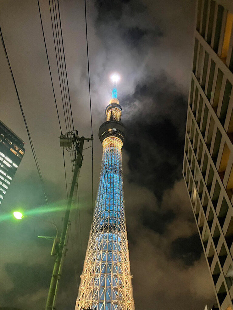 東京スカイツリー（テーマカラーの粋）