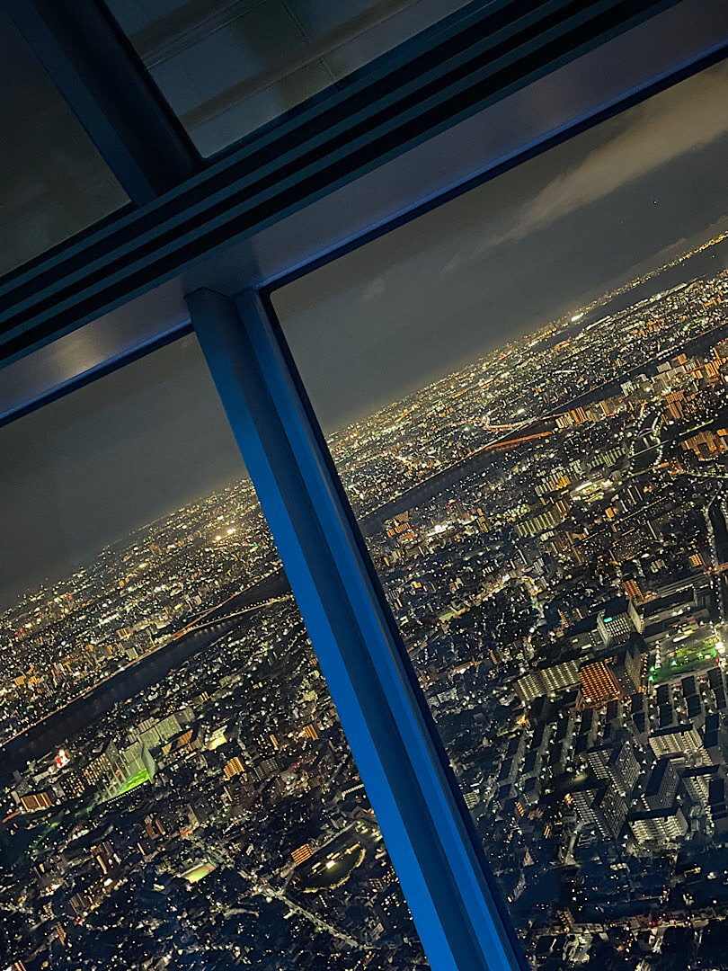 天望回廊からの景色