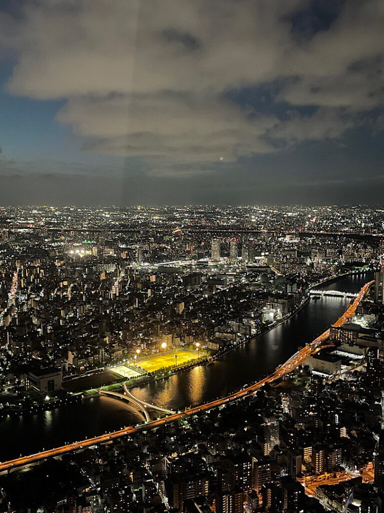 天望デッキからの景色