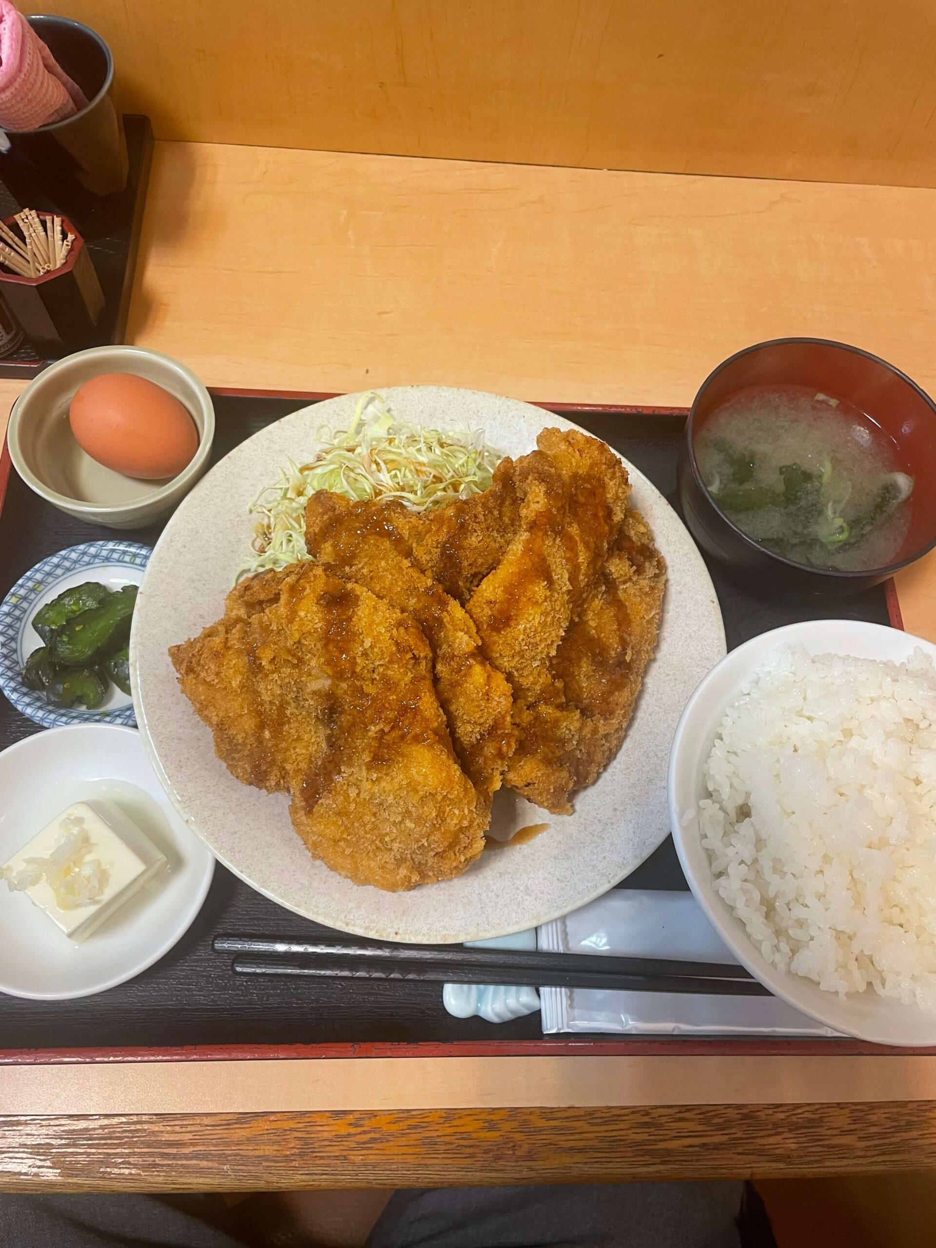 チキンカツ定食