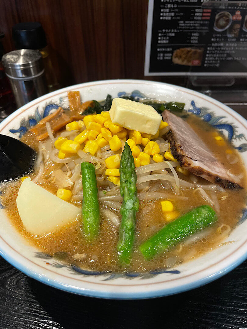 青竜の札幌みそらーめん