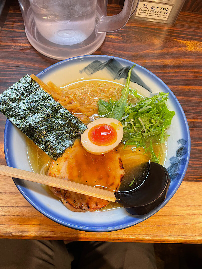 AFURIの柚子塩らーめん