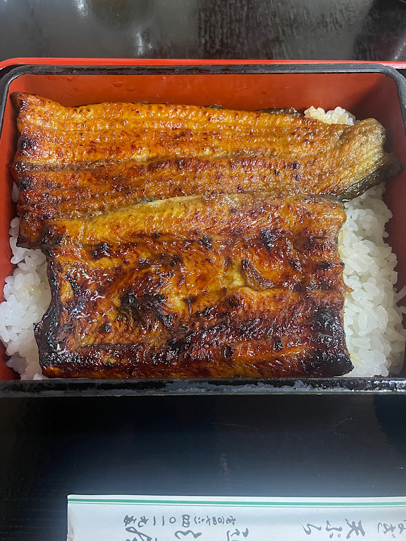 注文した、近江屋の特上うな重