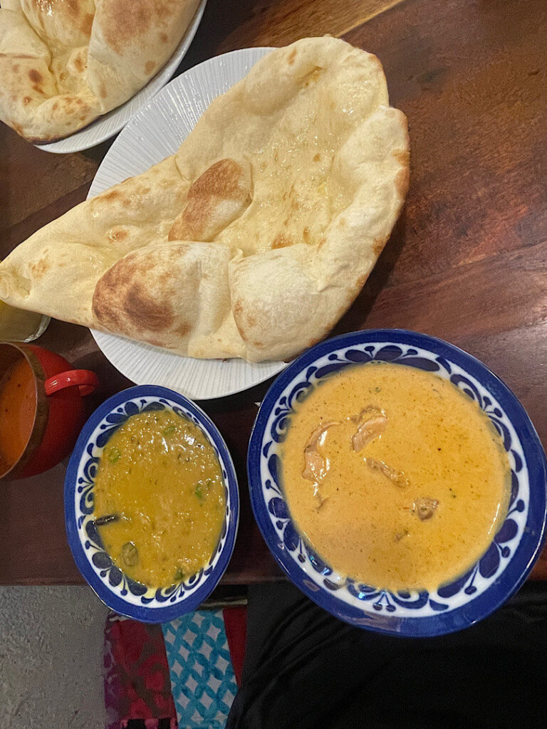 注文した、シタールランチセット(1)