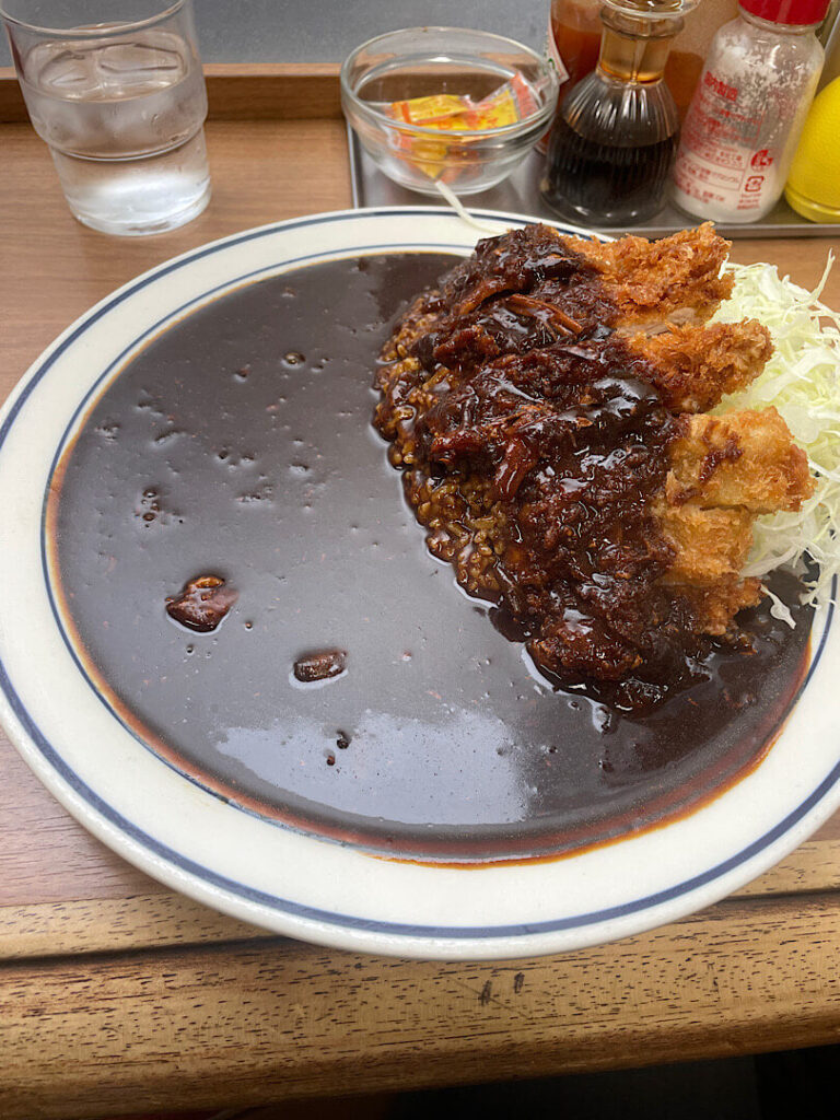 キッチン南海のカツカレー（２）