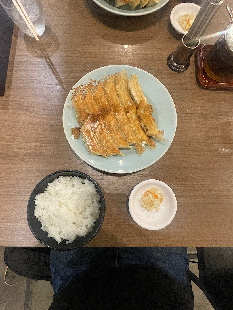 注文したセットメニュー