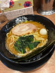注文した、町田商店・本店のラーメン