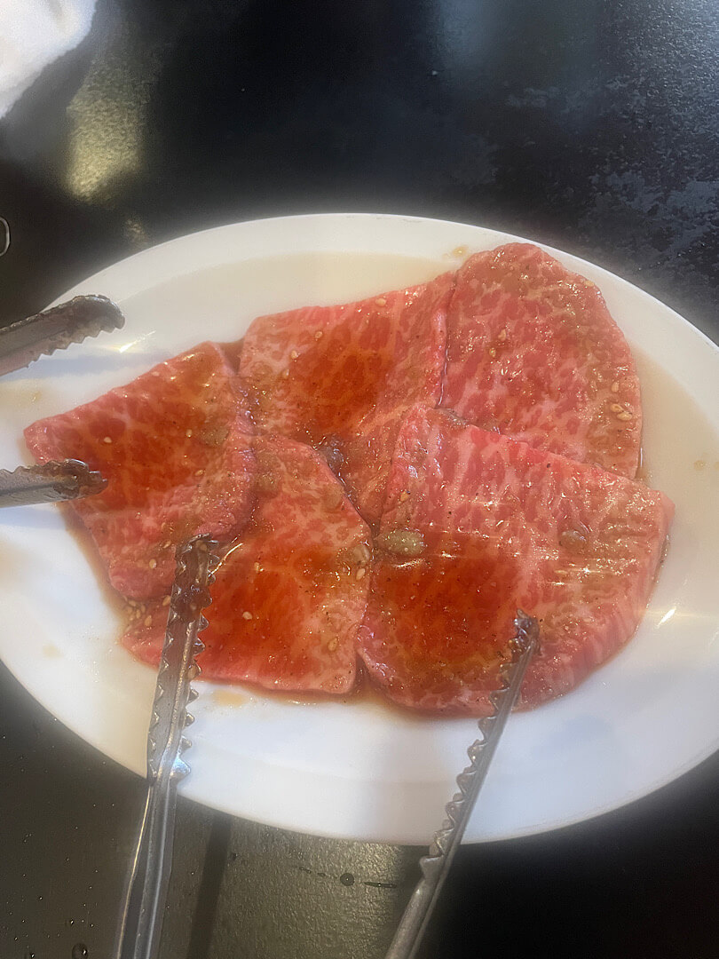 白頭山の焼肉（４）