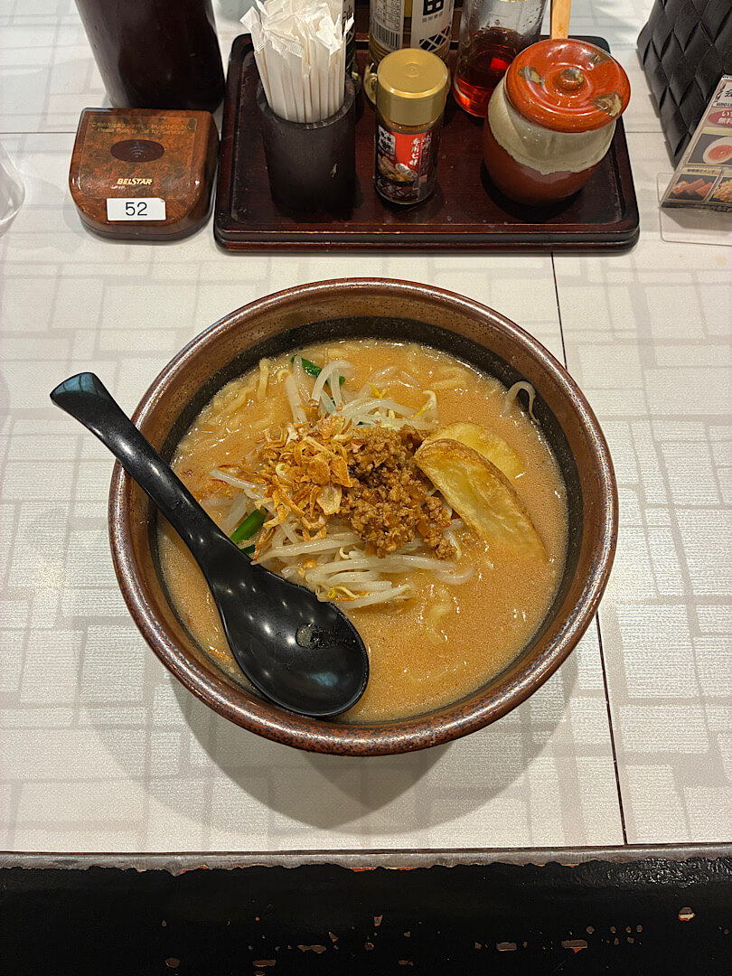 田荘商店（海浜幕張店）の味噌らーめん