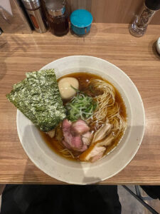 秋葉原にある、麺処ほん田のらーめん（１）