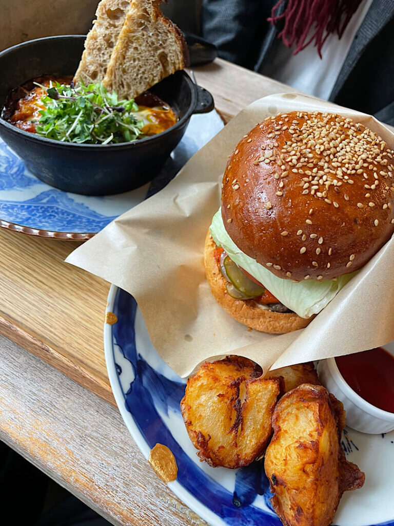 注文した、ランチメニュー