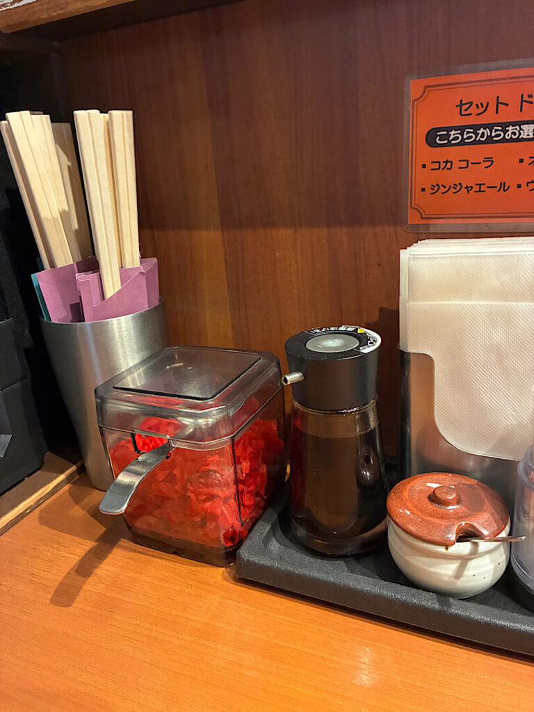 カレーアルバのオプション