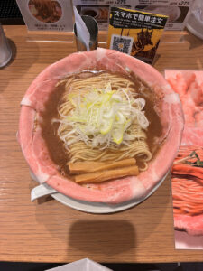 ラーメン大戦争の関西だし醤油ラーメン