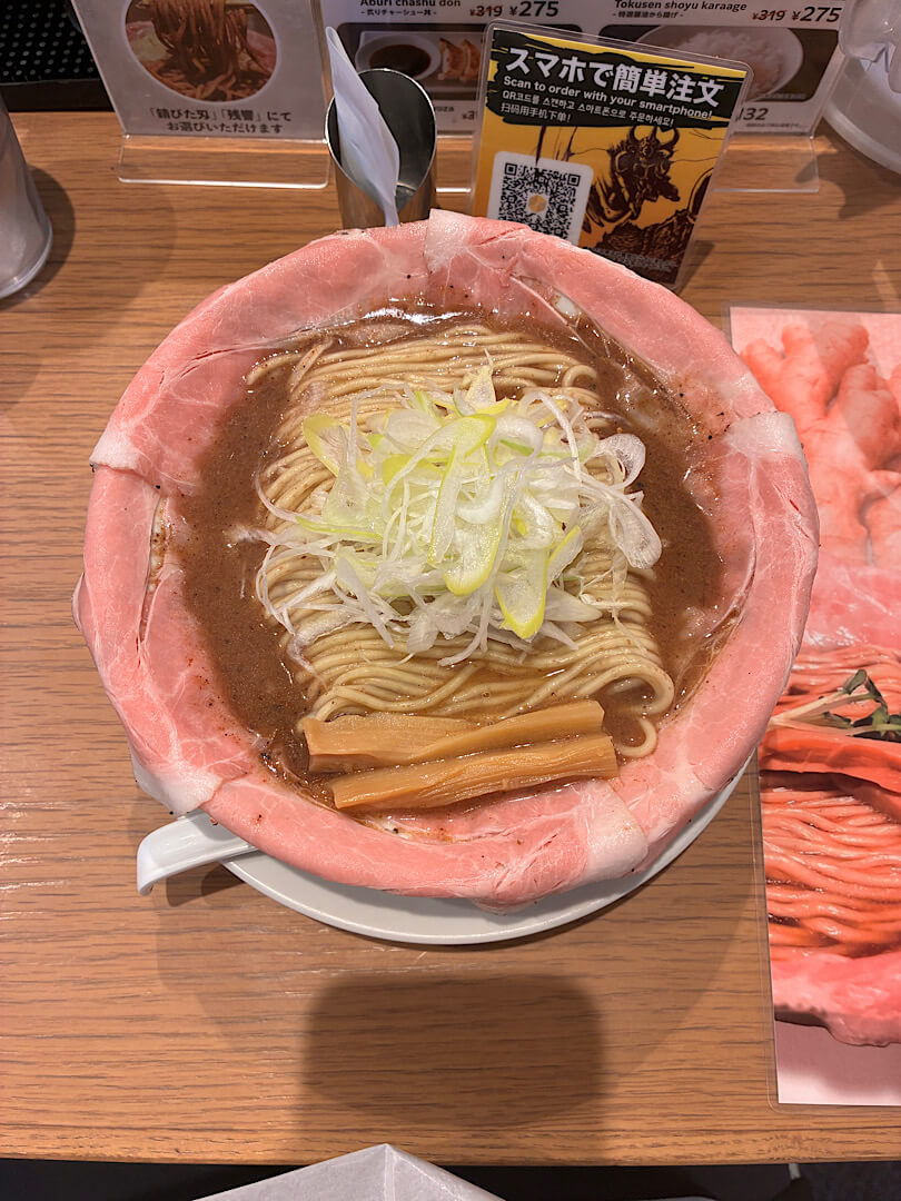 ラーメン大戦争の関西だし醤油ラーメン