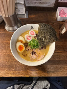 目黒にあるラーメン藤しろ(2)