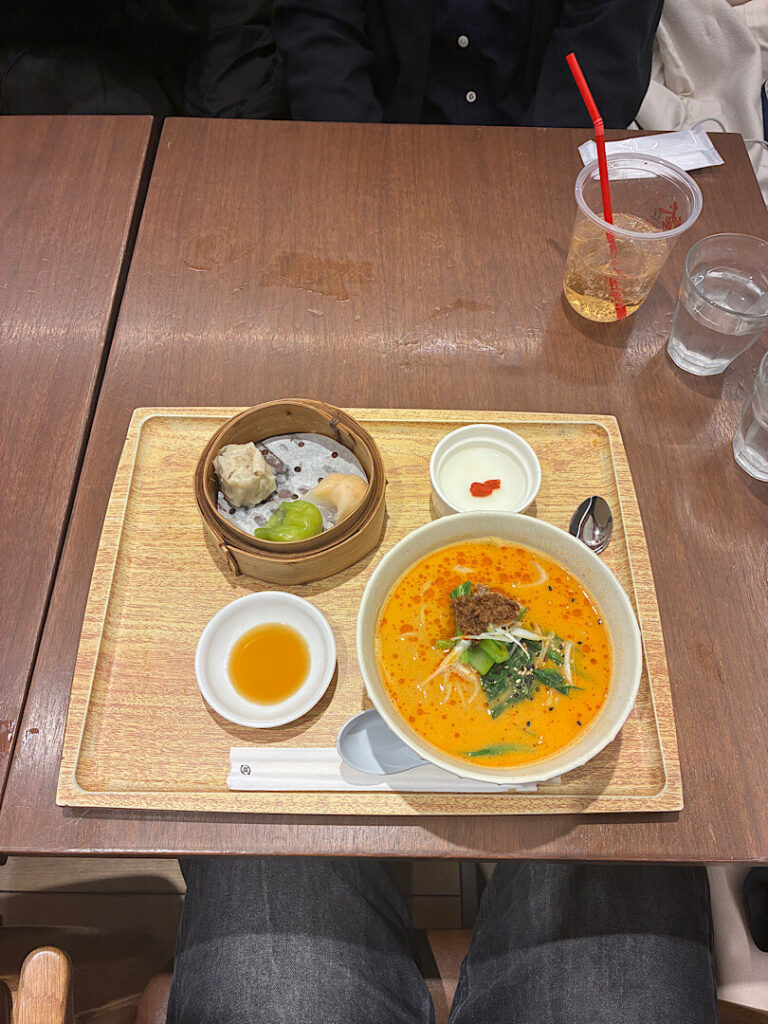 上野にある騒豆花のランチ（２）