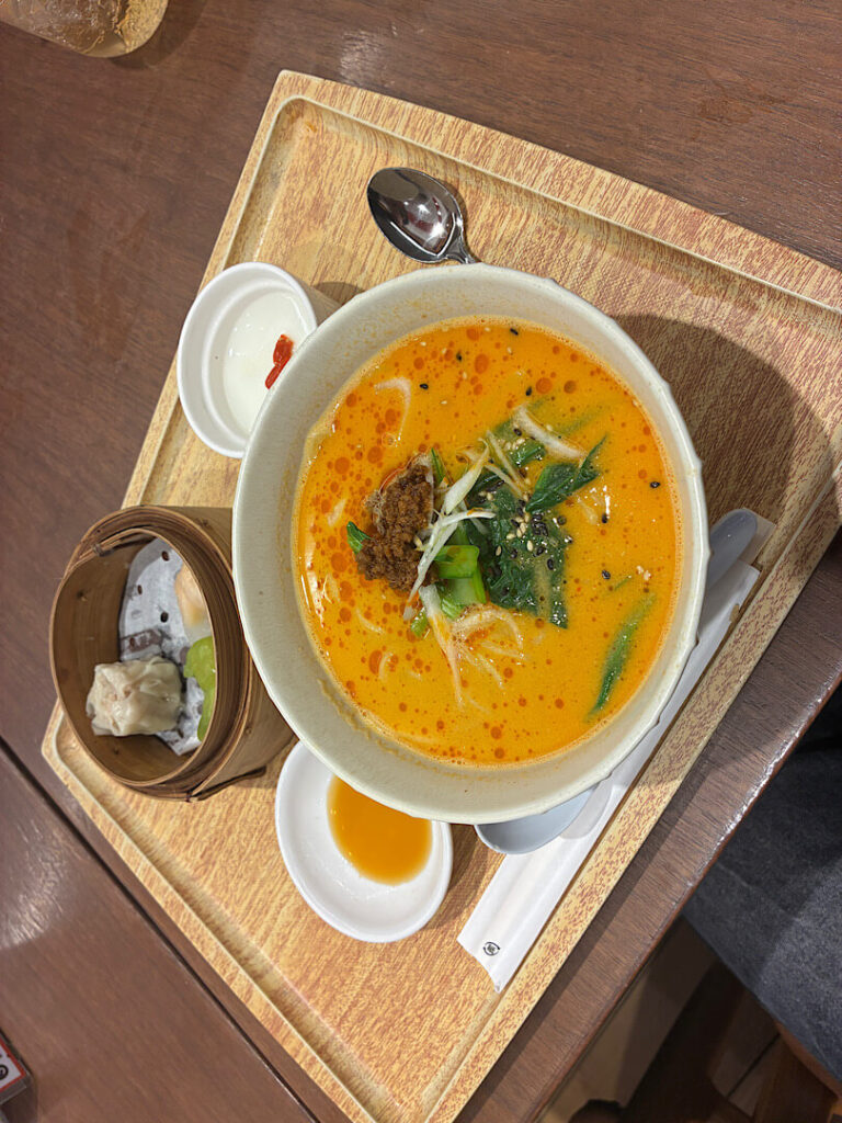 上野にある騒豆花のランチ（１）
