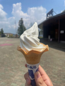 ローズマリーカフェのソフトクリーム